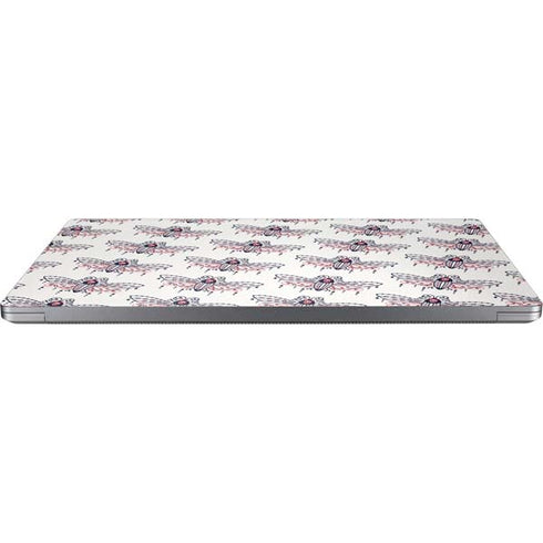 Cat Coq Blush Moth Universal Laptop 12in (9.8 x 6.8in) Skin